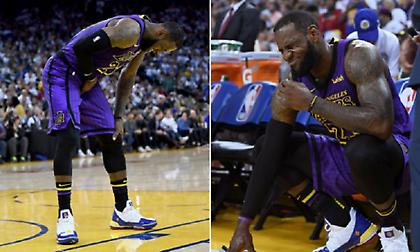 Τουλάχιστον άλλη μια εβδομάδα εκτός ο Λεμπρόν