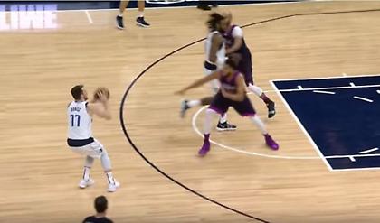 Το... θανατηφόρο τρίποντο του Ντόντσιτς! (video)