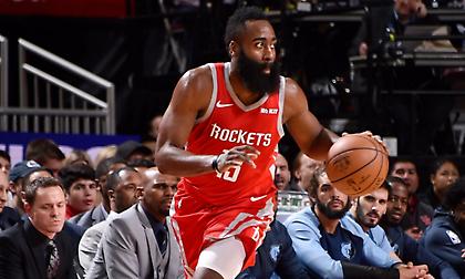 Εξωπραγματικός Χάρντεν «πάτησε» τους Γκρίζλις