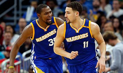 «Γλέντι» Ντουράντ στον Τόμπσον για τα καρφώματά του (video)