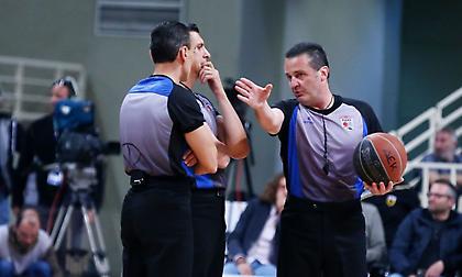 Οι διαιτητές της 14ης αγωνιστικής στην Basket League