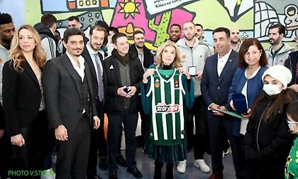 Η ΚΑΕ Παναθηναϊκός ΟΠΑΠ στο πλευρό της «ΕΛΠΙΔΑΣ» (pics)