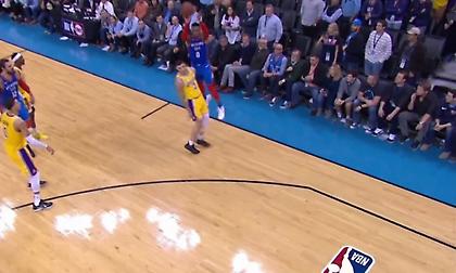 Παραδέχτηκαν οι διαιτητές το λάθος στις τρεις βολές του Γουέστμπρουκ (video)