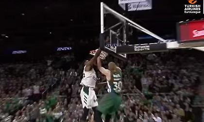 Ο Γουάιτ στην κορυφή του Top 10 της Ευρωλίγκας (video)