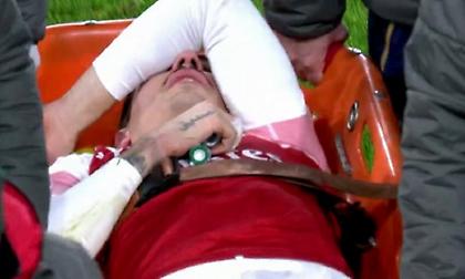 Η στιγμή του σοβαρού τραυματισμού του Μπεγερίν