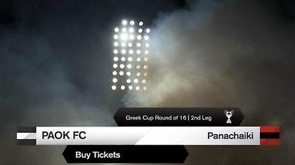 Κυκλοφορούν τα εισιτήρια του ΠΑΟΚ με την Παναχαϊκή