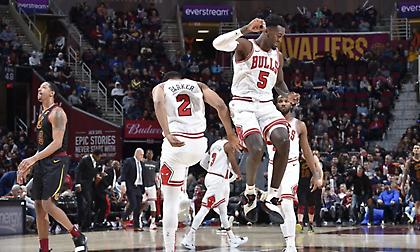 Πήραν το ντέρμπι των… ουραγών μέσα στο Κλίβελαντ οι Μπουλς