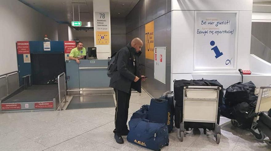 Πέταξε για Μαδρίτη η ΑΕΚ (pics)