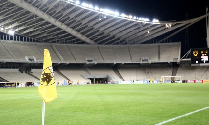 Εργασίες στον χλοοτάπητα του ΟΑΚΑ