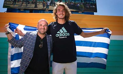 Ο Στέφανος που σώθηκε από πνιγμό βάζει το τένις στα σπίτια των Ελλήνων