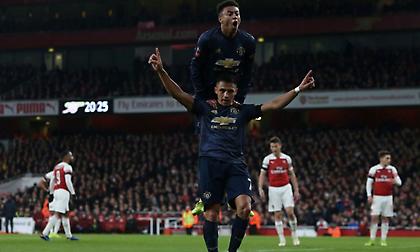 LIVE: Άρσεναλ-Μάντσεστερ Γιουνάιτεντ 1-3