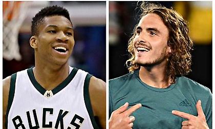 Το περήφανο μήνυμα Παπαλουκά για Τσιτσιπά και Αντετοκούνμπο! (photo)