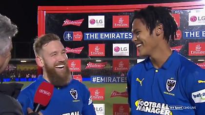 Απέκλεισε τη Γουέστ Χαμ και... πρέπει να βάψει τα μαλλιά του! (vid)