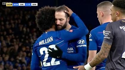 Γουίλιαν: «Ήθελα να σκοράρει ο Ιγουαΐν, αλλά θα το κάνει σύντομα» (video)