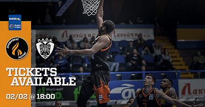 Τα εισιτήρια για το Προμηθέας-ΠΑΟΚ