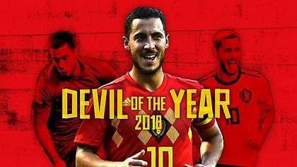 Κορυφαίος Βέλγος για το 2018 ο Εντέν Αζάρ