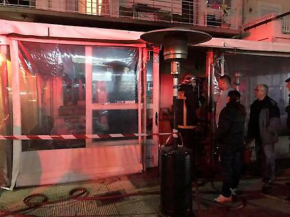 Έκρηξη σε ταβέρνα στην Καλαμάτα: Φωτογραφία ντοκουμέντο από την στιγμή της ανάφλεξης (pic)