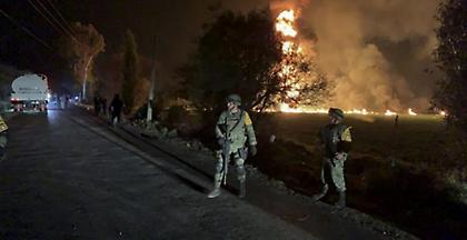 Στους 125 οι νεκροί από την έκρηξη σε πετρελαιαγωγό στο Μεξικό