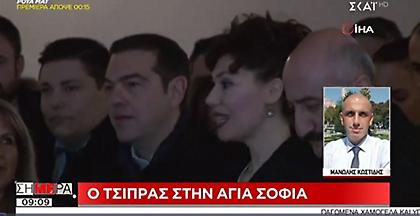 Η ξενάγηση του πρωθυπουργού στην Αγ. Σοφιά