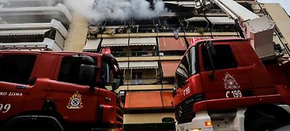 Σέρρες: Φωτιά σε διαμέρισμα -6 άτομα στο νοσοκομείο