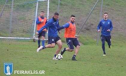 Αποθεραπεία και προπόνηση στον Ηρακλή