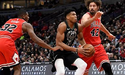 Η παράσταση του Αντετοκούνμπο στο Σικάγο (video)