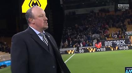 Έτοιμος να... εκραγεί ο Μπενίτεθ μετά την ισοπαλία (vid)