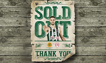 Sold out το Παναθηναϊκός-Ολυμπιακός!