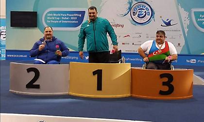 «Ασημένιος» με νέο ρεκόρ Ευρώπης ο Δήμου στο Fazza