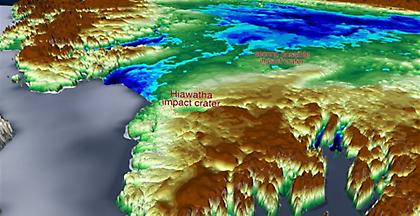 Η NASA ανακάλυψε πιθανότατα δεύτερο κρατήρα πρόσκρουσης μετεωρίτη (video)