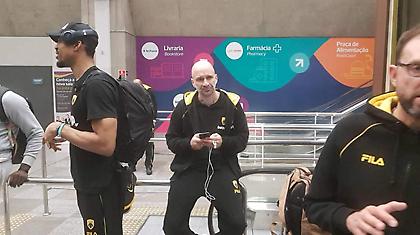 Έφτασε στο Ρίο η ΑΕΚ (pics)