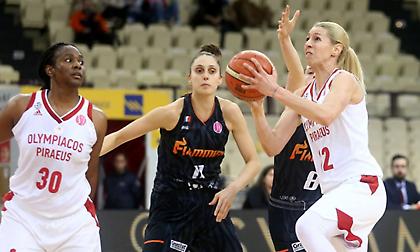 Συνέτριψαν την Καρόλο οι γυναίκες του Ολυμπιακού