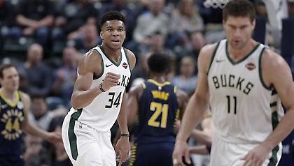 Το νέο triple-double του Γιάννη στην Ιντιάνα (video)