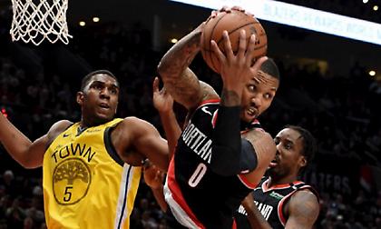 «Πάτησαν» τους Γουόριορς οι Μπλέιζερς