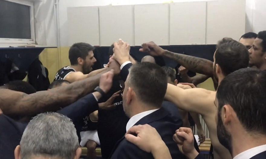 Η παρακάμερα της πρόκρισης του ΠΑΟΚ στον τελικό (video)