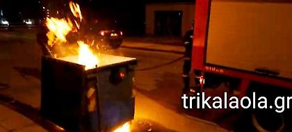 Συνελήφθη 30χρονος που έβαζε φωτιά σε κάδους