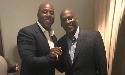 Μια φωτό ΟΛΟ το μπάσκετ: Τζόρνταν και Μάτζικ μαζί!