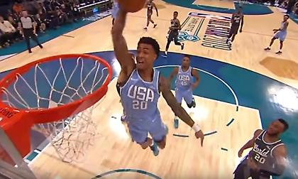 Ο Τζον Κόλινς την κορυφαία φάση στο Top 10 του... μικρού All Star Game (video)