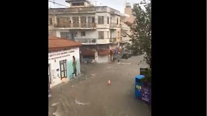 Κακοκαιρία στην Κύπρο: Σε «Βενετία» μεταμορφώθηκε η Λεμεσός λόγω βροχών