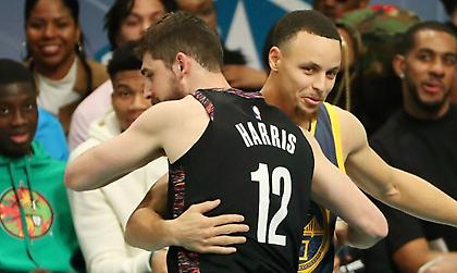 Ο Χάρις νίκησε τον Κάρι στα τρίποντα! (video)