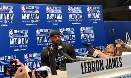 ΛεΜπρον: «Η σκέψη μου πάντα στο Οχάιο, φίλοι μου τα ΜΜΕ»! (video)