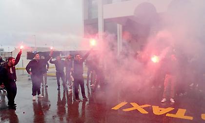 Έτσι πέρασε την παραμονή του τελικού ο Παναθηναϊκός (video)