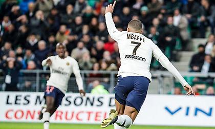 Με Εμπαπέ πέρασε και από το Σεντ Ετιέν