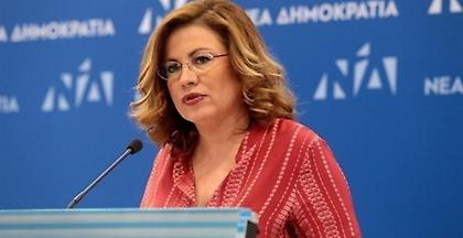 Σπυράκη: Ανασχηματισμός απελπισία - Κυβέρνηση με ήθος και ύφος Πολάκη