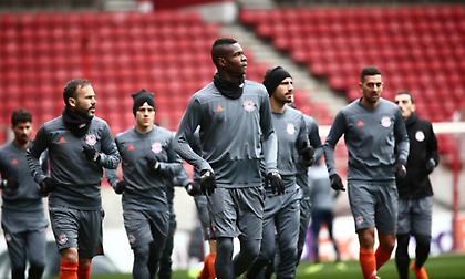 Δείτε μέρος της προπόνησης του Ολυμπιακού - Κανονικά συμμετείχε ο Ομάρ!