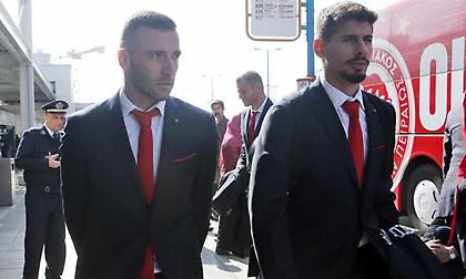 Πέταξε για Κίεβο Ολυμπιακός (pics)