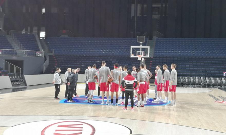 Η προπόνηση του Ολυμπιακού στο «Σινάν Ερντέμ» (video)