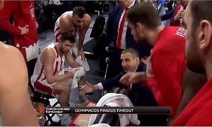Ολυμπιακός: Τα… γαλλικά του Μπλατ στο τάιμ άουτ! (video)