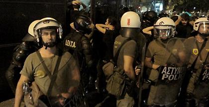 Δέκα προσαγωγές - μια σύλληψη για τα επεισόδια στην Κατερίνη