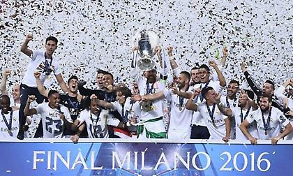 Ρεάλ Μαδρίτης: 1000 ημέρες στην κορυφή της Ευρώπης!